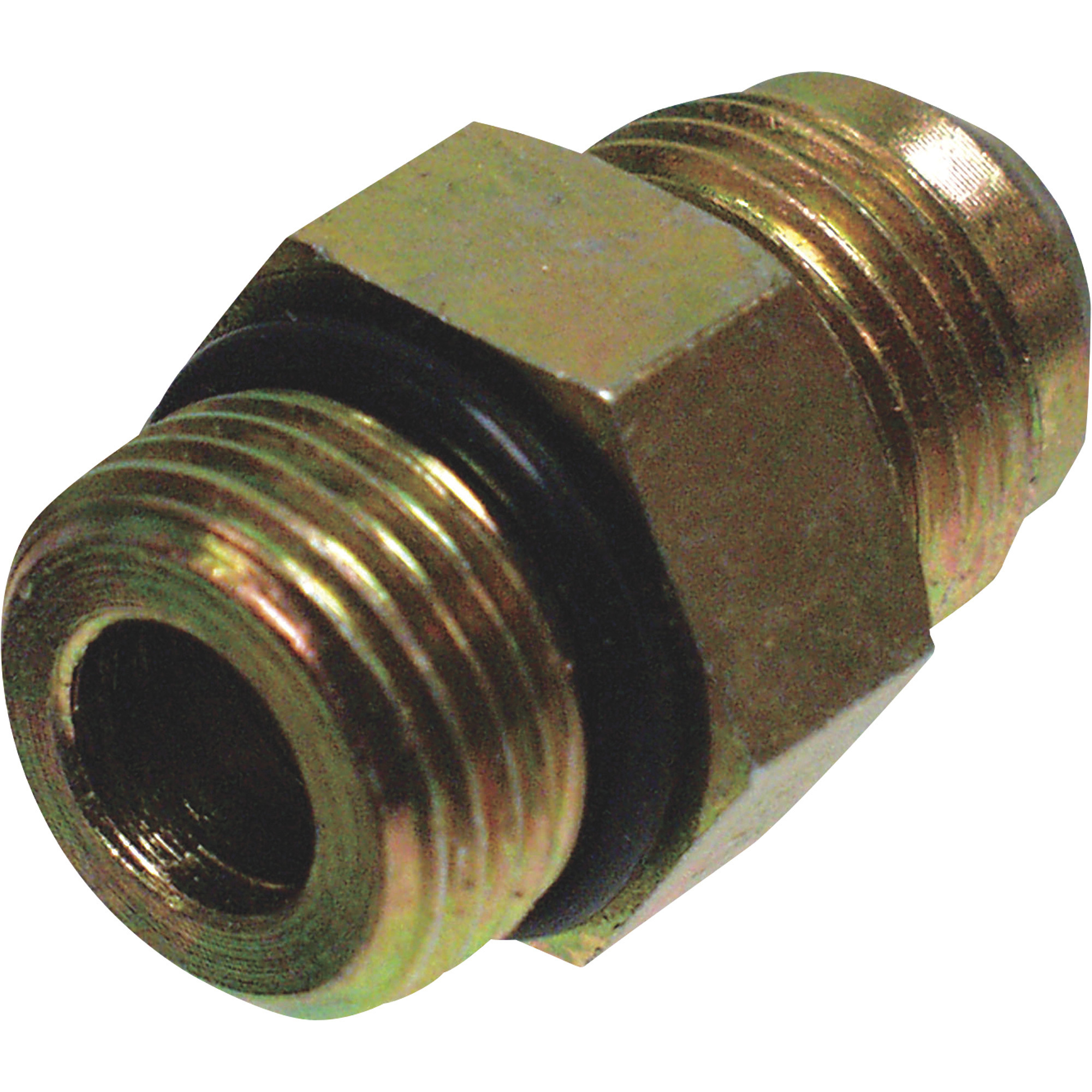 Apache Male Hex Union, 3/8in. M JIC37 x 3/8in. M STOR